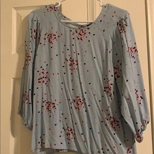 3/4 quarter length blouse